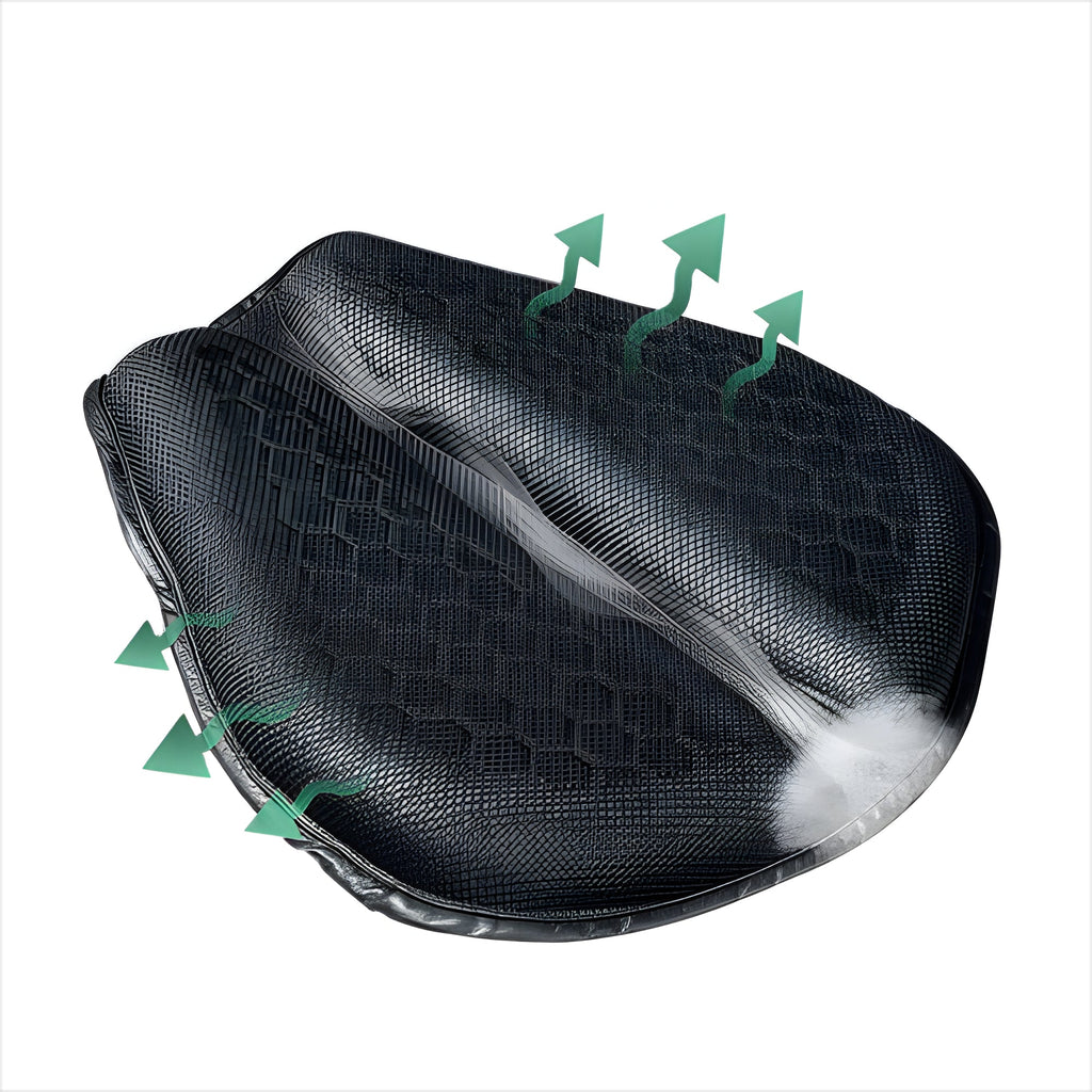 Almohadilla de Gel para Asiento de Motocicleta para Viajes Largos