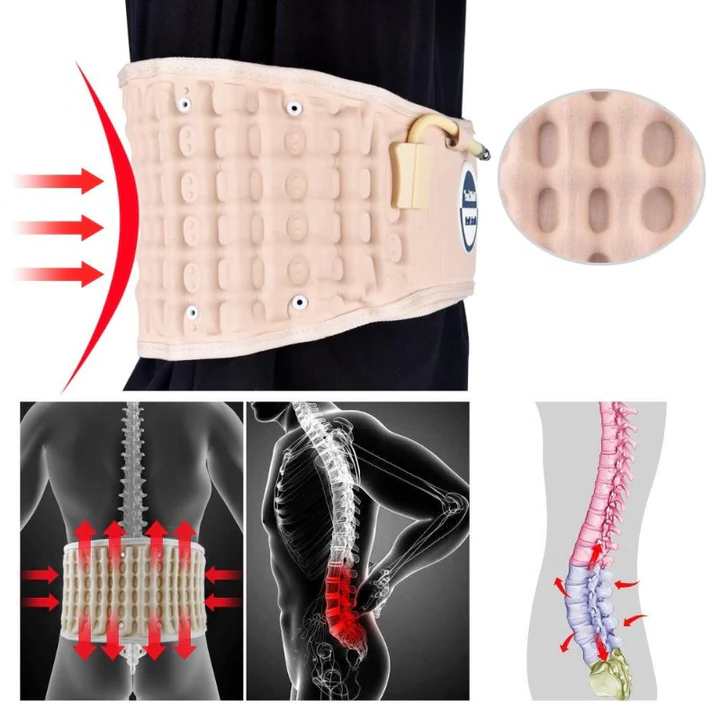 Cinturón de Soporte para Espalda Descompresiva alivia el Dolor de Espalda por Enfermedad Degenerativa del Disco, Estenosis Espinal, Ciática