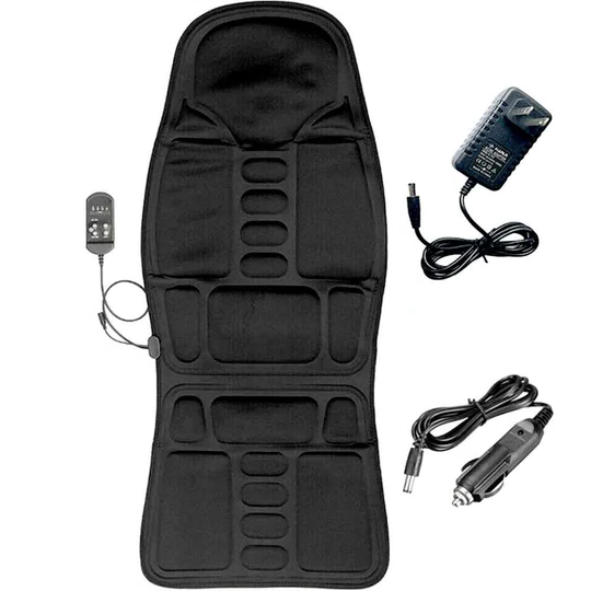 Lisslune | Cojín de Masaje con 8 Modos y Almohada Calentada para Cuello y Espalda para Coche y Hogar