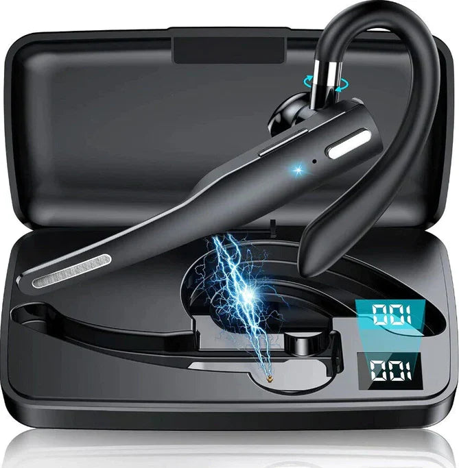 Auriculares/Earpiece Inalámbricos Bluetooth 5.1 con Doble Micrófono y Cancelación de Ruido