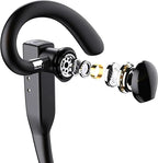 Auriculares/Earpiece Inalámbricos Bluetooth 5.1 con Doble Micrófono y Cancelación de Ruido