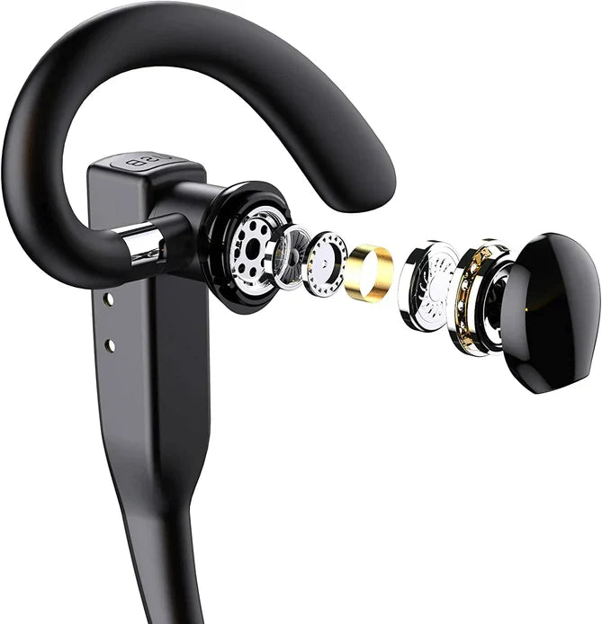 Auriculares/Earpiece Inalámbricos Bluetooth 5.1 con Doble Micrófono y Cancelación de Ruido
