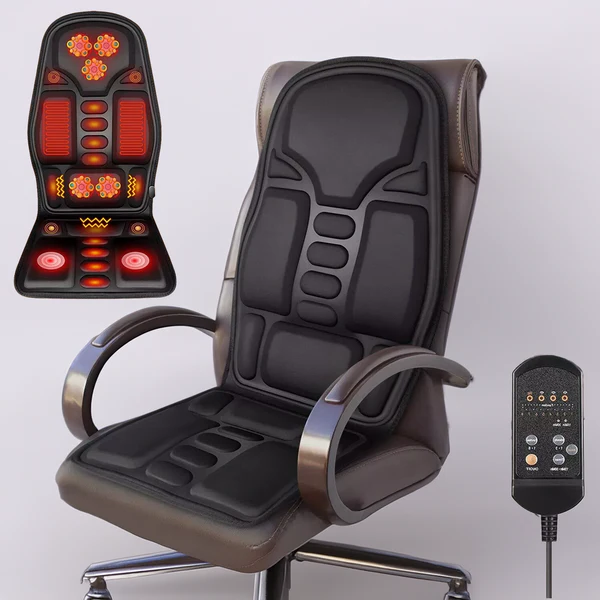 Cojín de Masaje Térmico para Silla y Coche