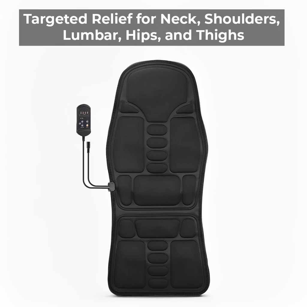 Cojín de Masaje Térmico para Silla y Coche