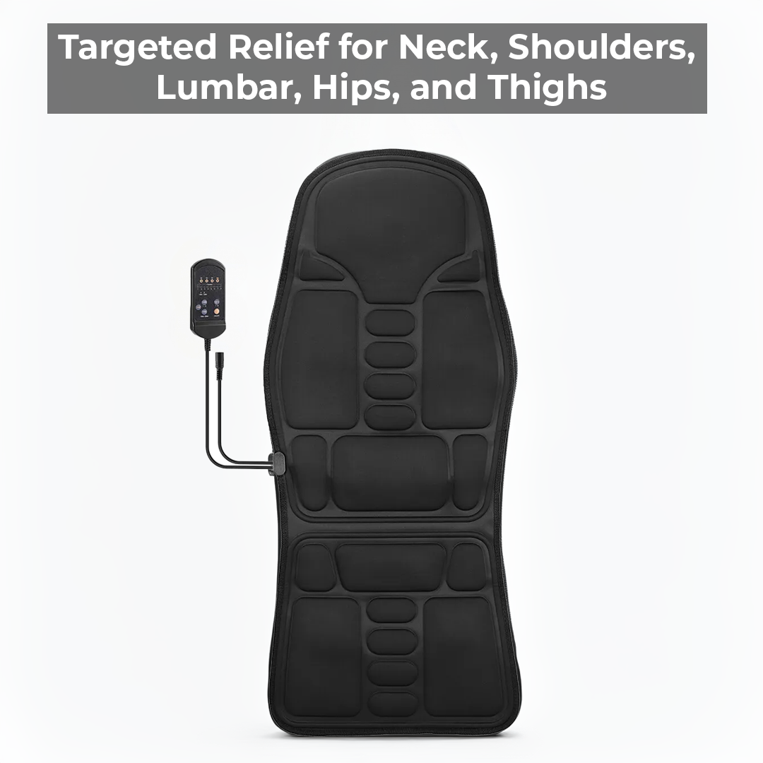 Cojín de Masaje Térmico para Silla y Coche