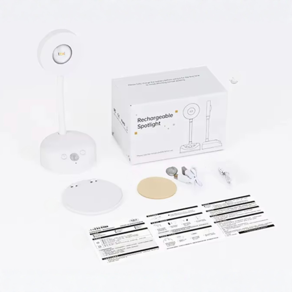 SenseSpot | Foco de Pared LED Inalámbrico Activado por Movimiento Moderno