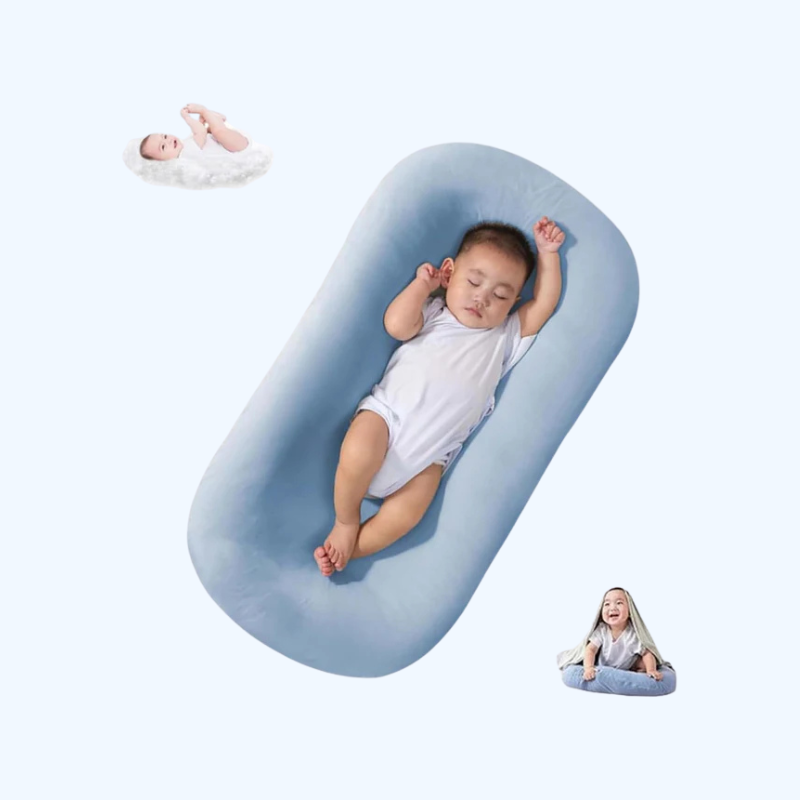 Cojín para Bebés - Algodón Suave | Nido para Bebés 0-24 Meses