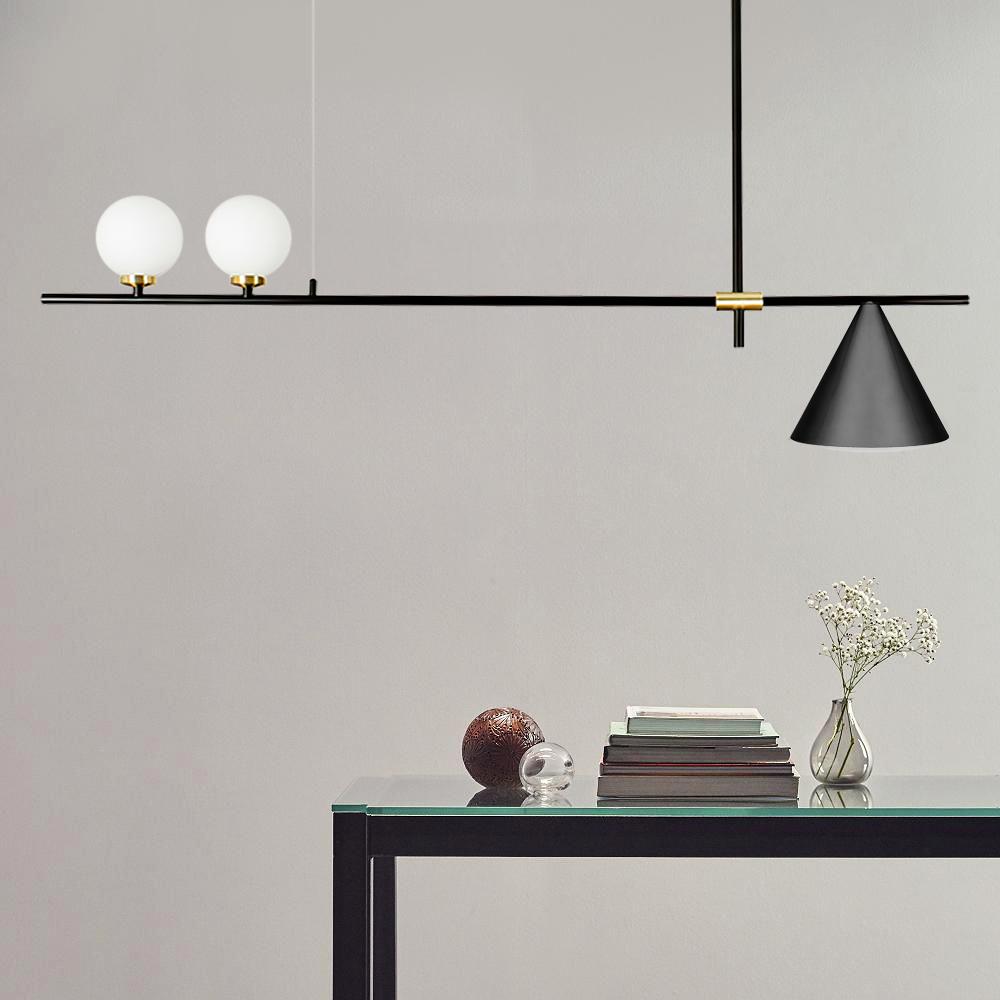 Iluminación Colgante para Isla de Cocina Contemporánea