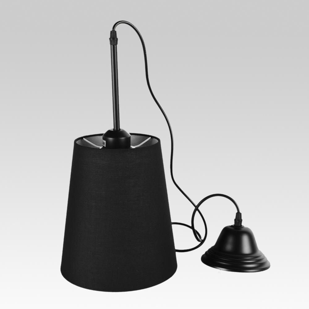Luz Colgante Geométrica de Tela Contemporánea