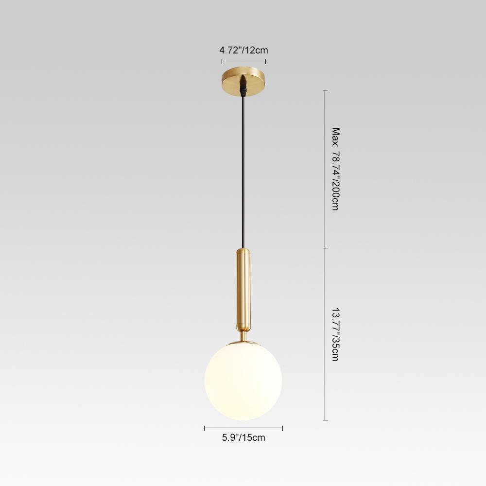 Iluminación Colgante de Vidrio Contemporáneo