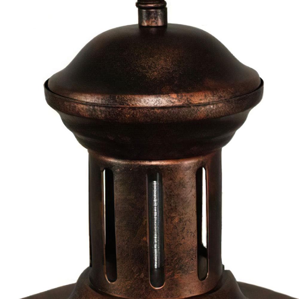 Lámpara Colgante de Cúpula Rústica de Granja