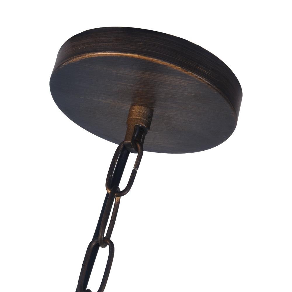 Lámpara Colgante Industrial de Domo Único