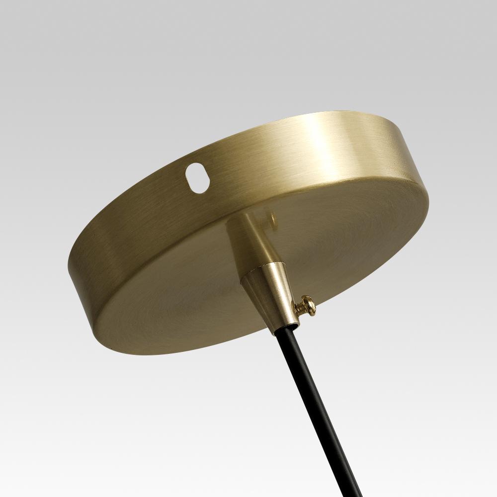 Luz Colgante Industrial de Metal Dome de Estilo Moderno de Mediados de Siglo