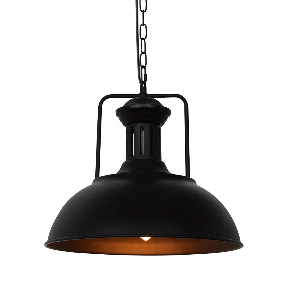 Luz Colgante Moderna Industrial de Domo Único