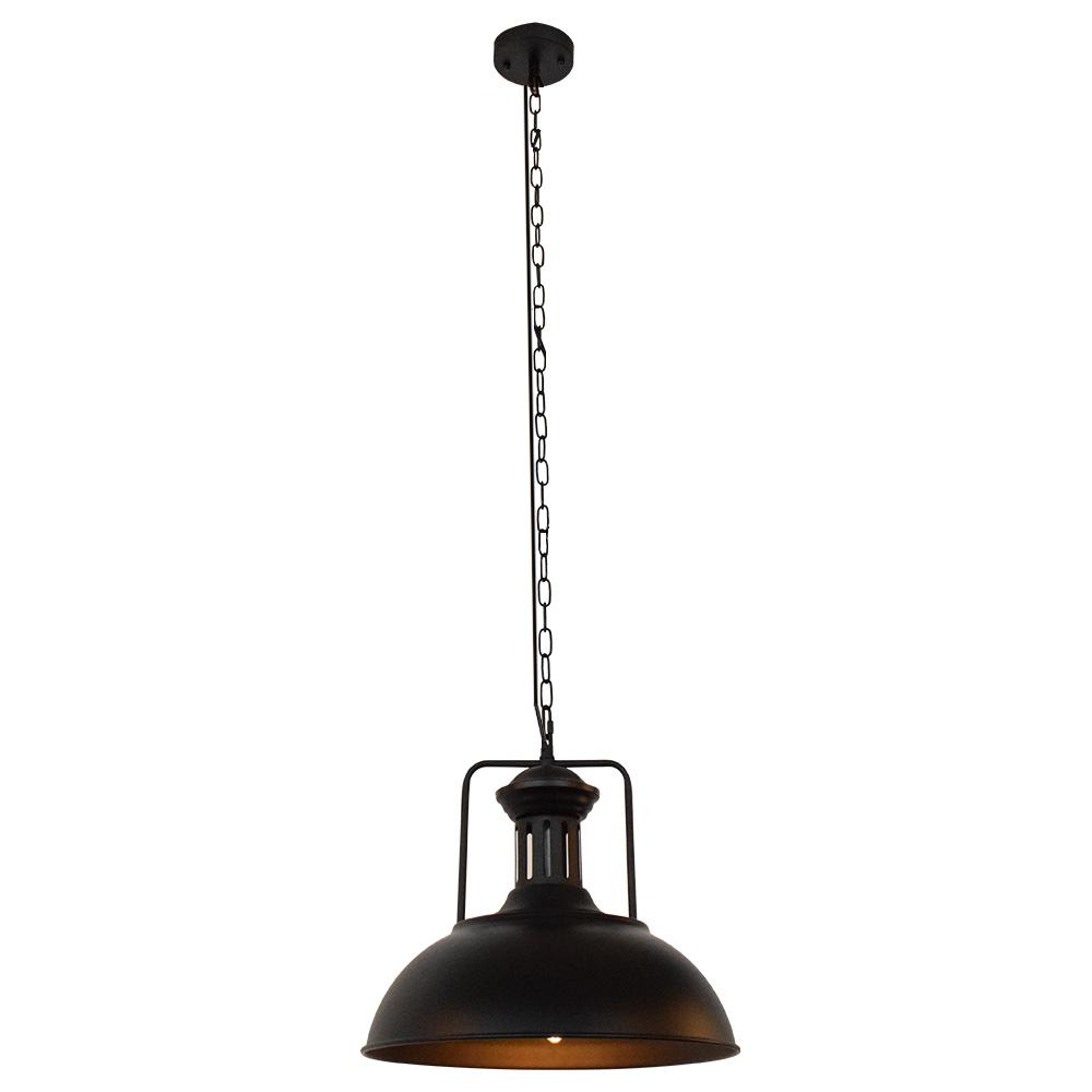 Luz Colgante Moderna Industrial de Domo Único