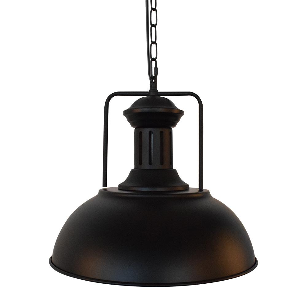 Luz Colgante Moderna Industrial de Domo Único