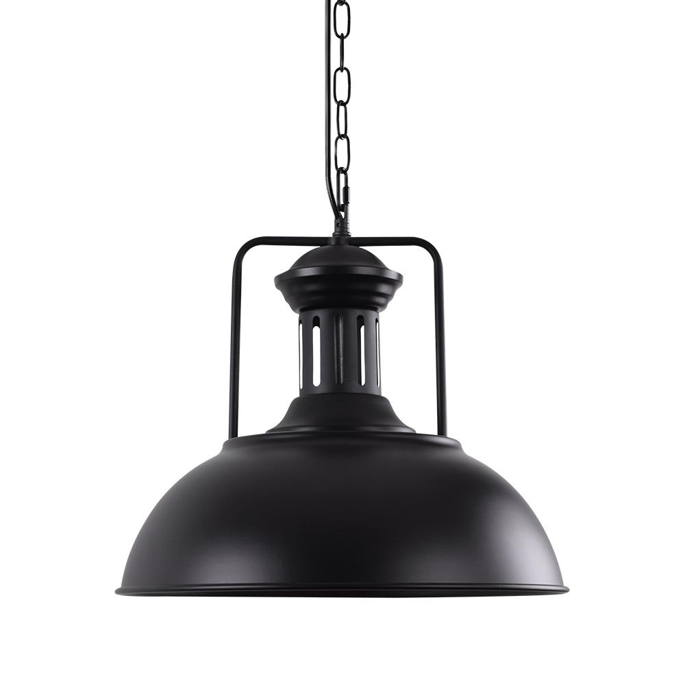 Luz Colgante Moderna Industrial de Domo Único