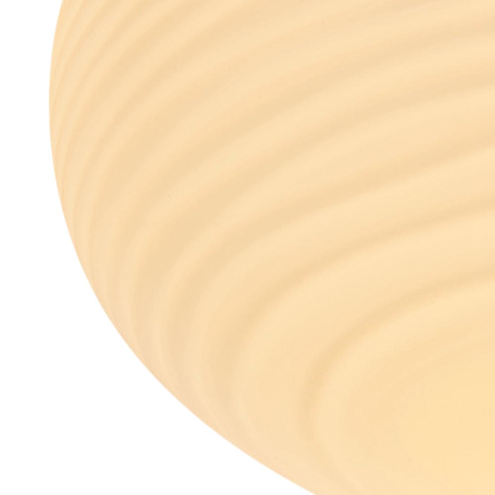 Lámpara Colgante Blanca Moderna con Diseño Estriado