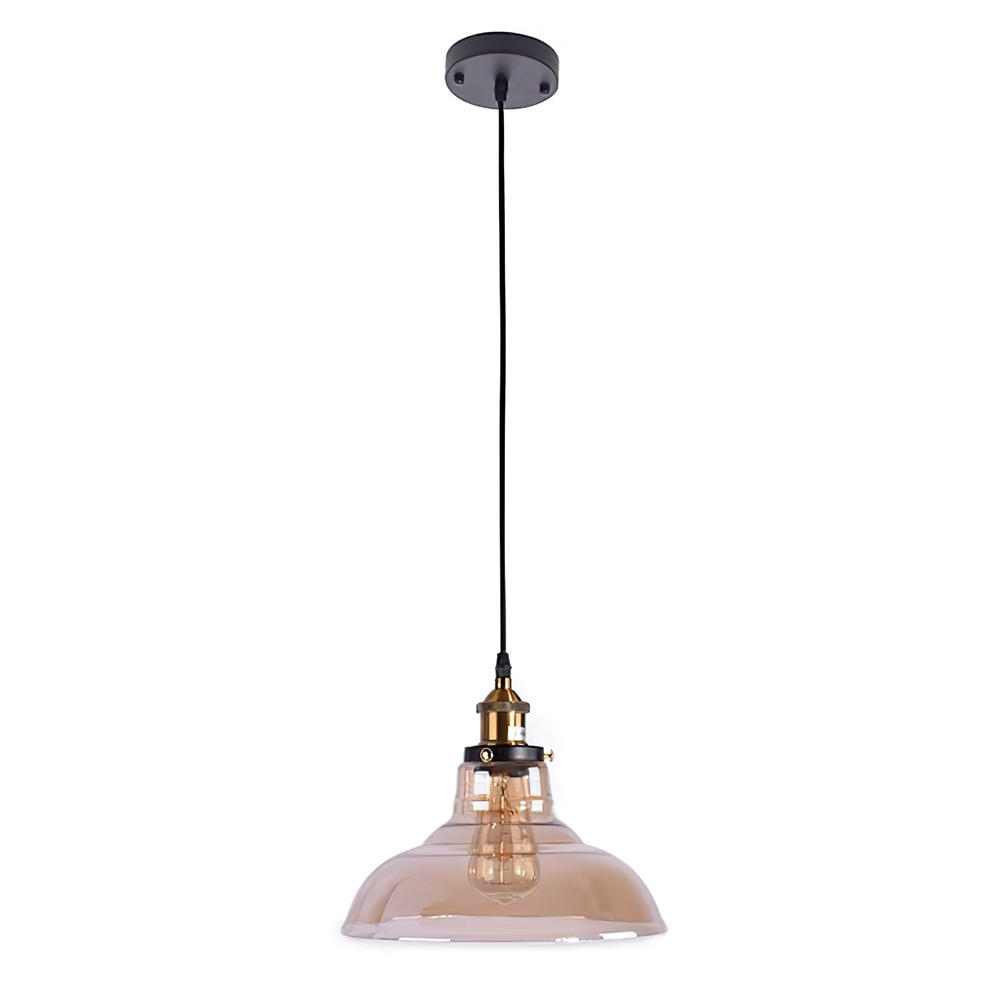 Iluminación Colgante de Vidrio Moderno