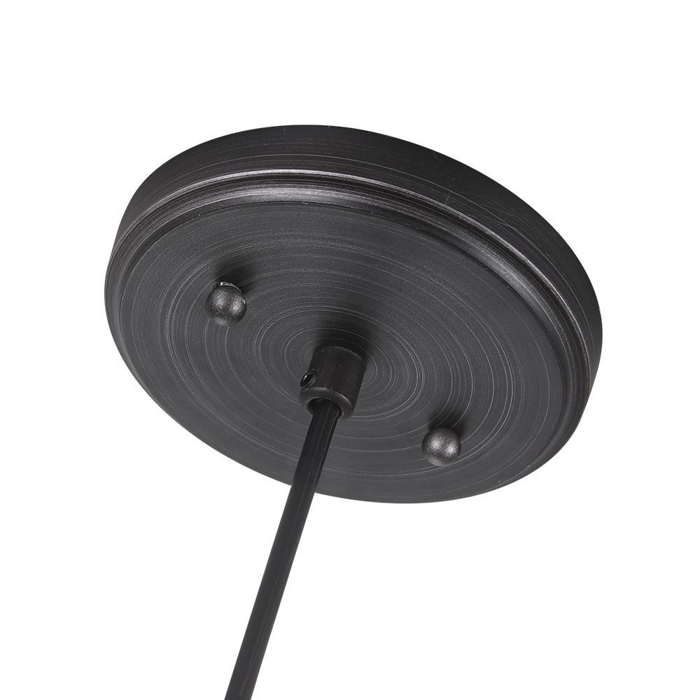 Lámpara Colgante Dome de Tapa de Olla Industrial de 1 Luz
