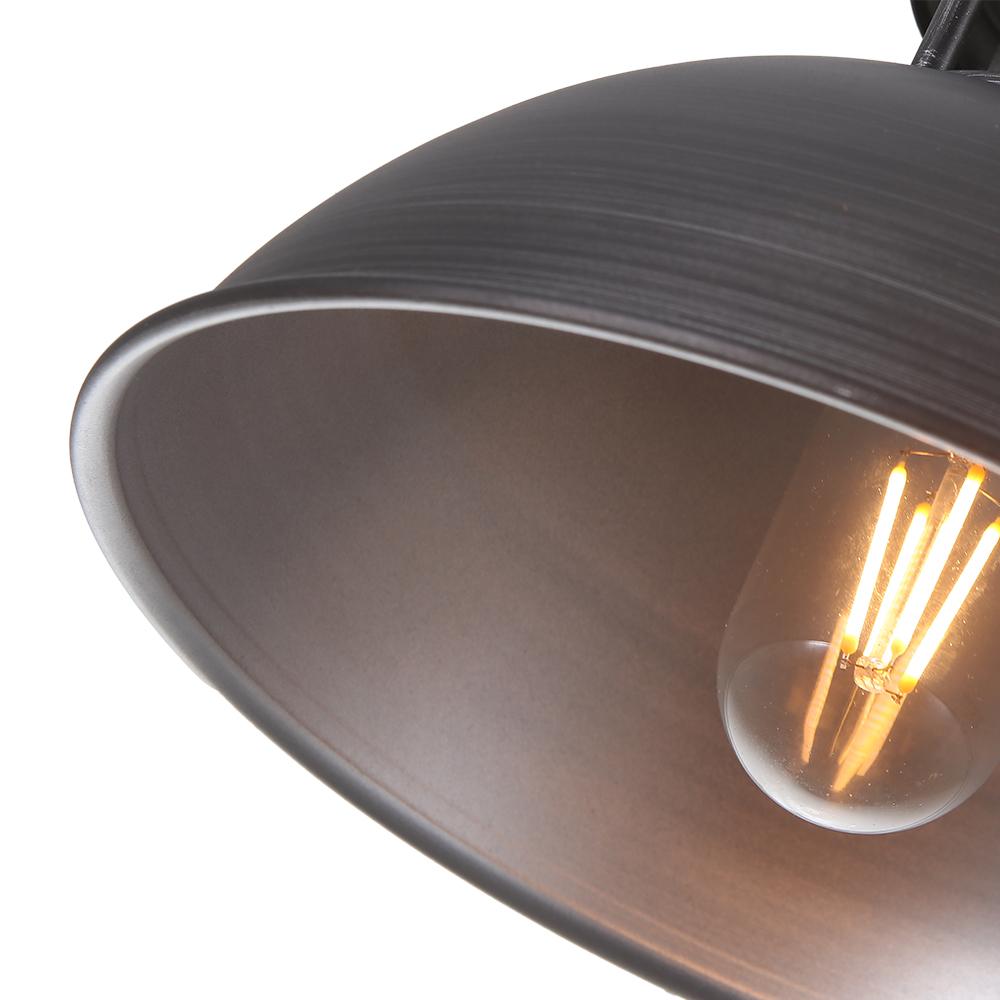 Lámpara Colgante Dome de Tapa de Olla Industrial de 1 Luz