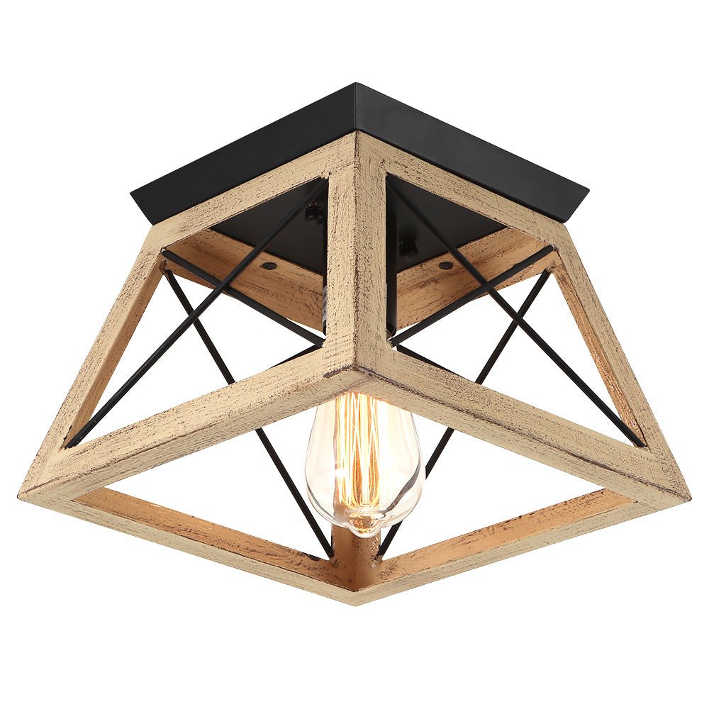 Montaje en superficie geométrico de granja de 1 luz
