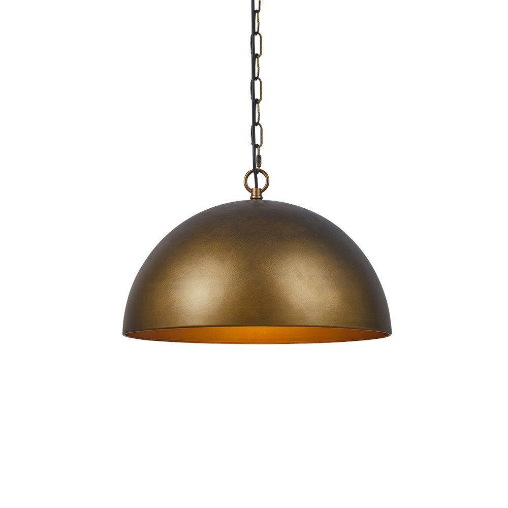 Lámpara colgante de metal industrial de 1 luz para isla de cocina