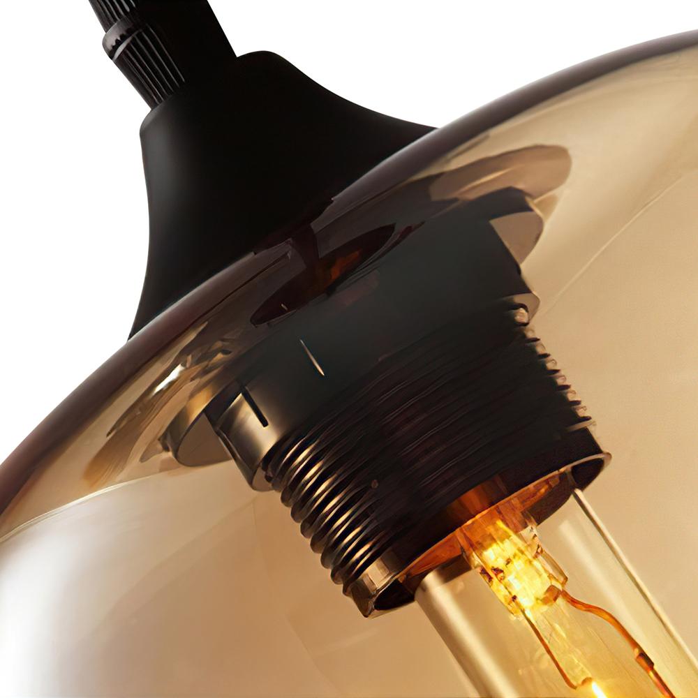 Lámpara Colgante de Cristal de 3 Luces