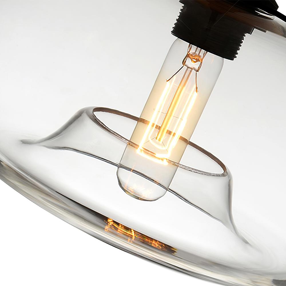 Lámpara Colgante de Cristal de 3 Luces