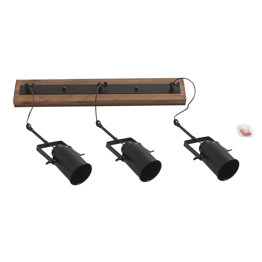 Apliques de Luz Industrial de 3 Luces