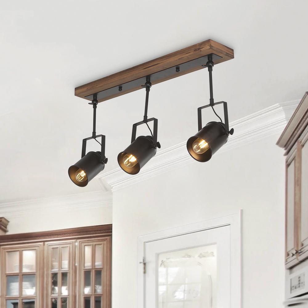 Apliques de Luz Industrial de 3 Luces