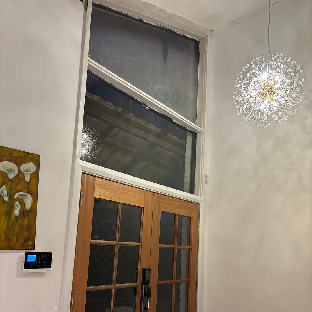 Luz Sputnik Única Moderna de Cristal con 9 Luces de Fuegos Artificiales