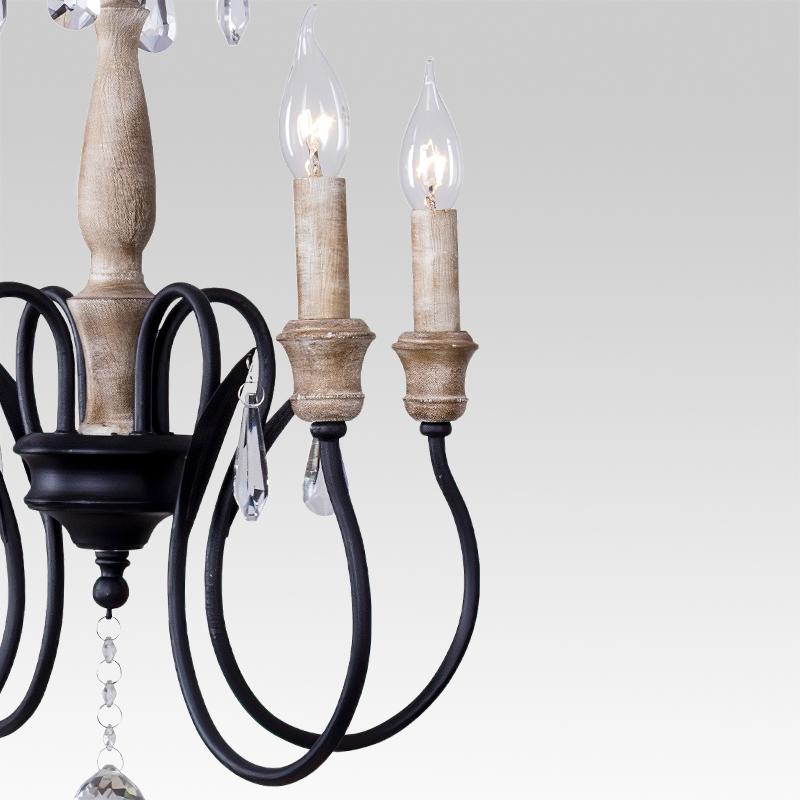 Candelabro de Cristal Estilo Clásico