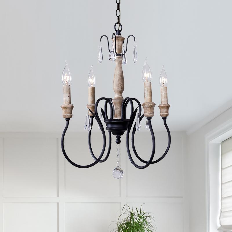 Candelabro de Cristal Estilo Clásico