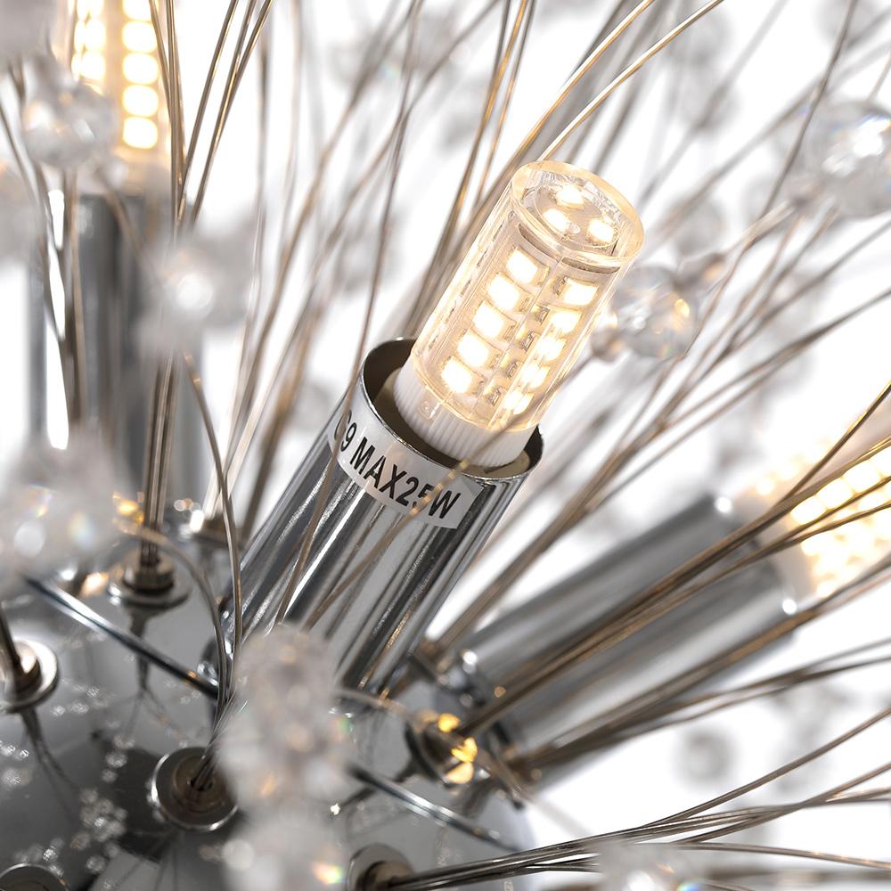 Candelabros de Cristal Moderno Sputnik Firework