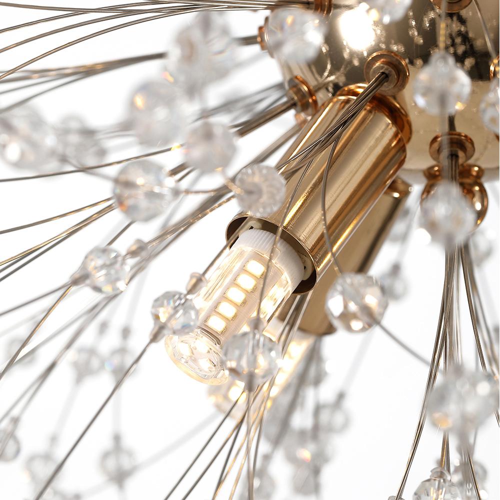 Candelabros de Cristal Moderno Sputnik Firework