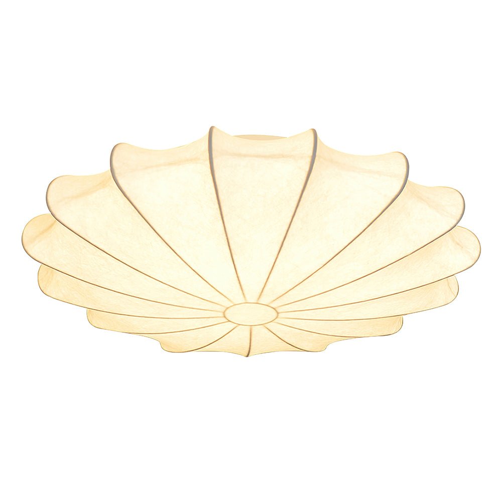 Luz de Techo de Seda Geométrica en Forma de Flor Única
