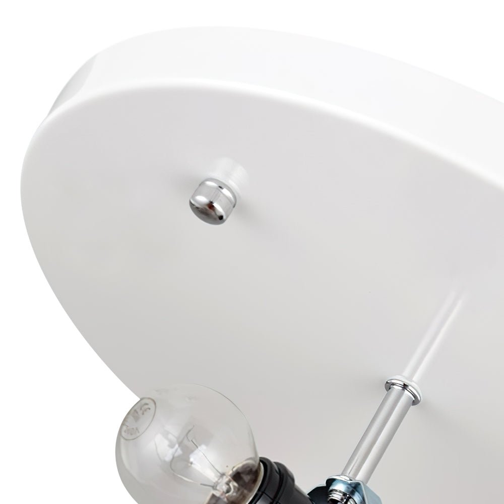 Luz de Techo de Seda Geométrica en Forma de Flor Única