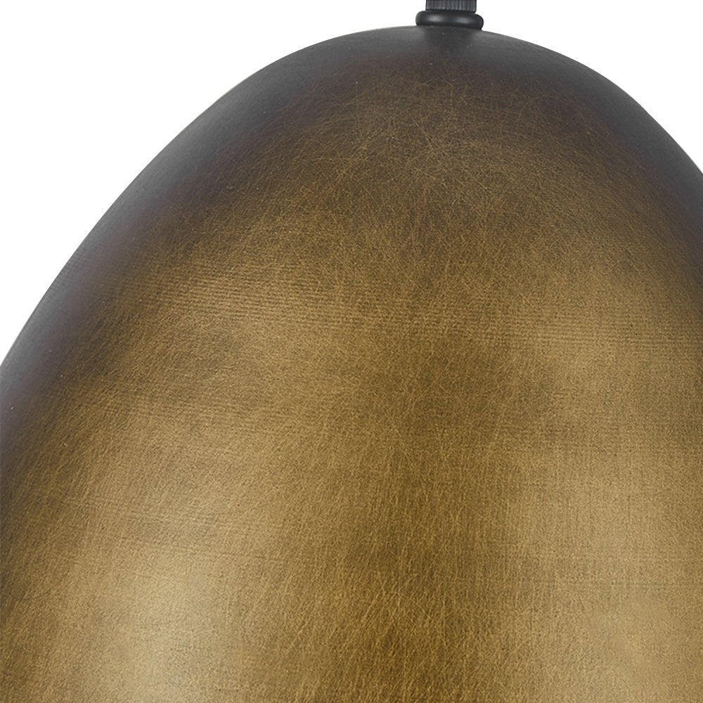 Lámpara Colgante de Campana de Metal Industrial de 1 Luz para Mesa de Comedor