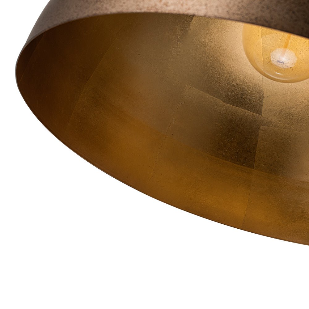 Lámpara colgante de metal simple industrial de 1 luz para isla de cocina