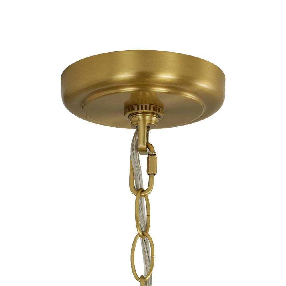 Lámpara colgante de metal dome simple de 1 luz estilo granja industrial