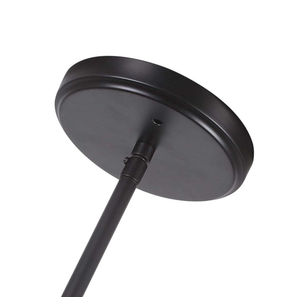 Lámpara Colgante de Tapa de Olla Lineal de 3 Luces Industrial
