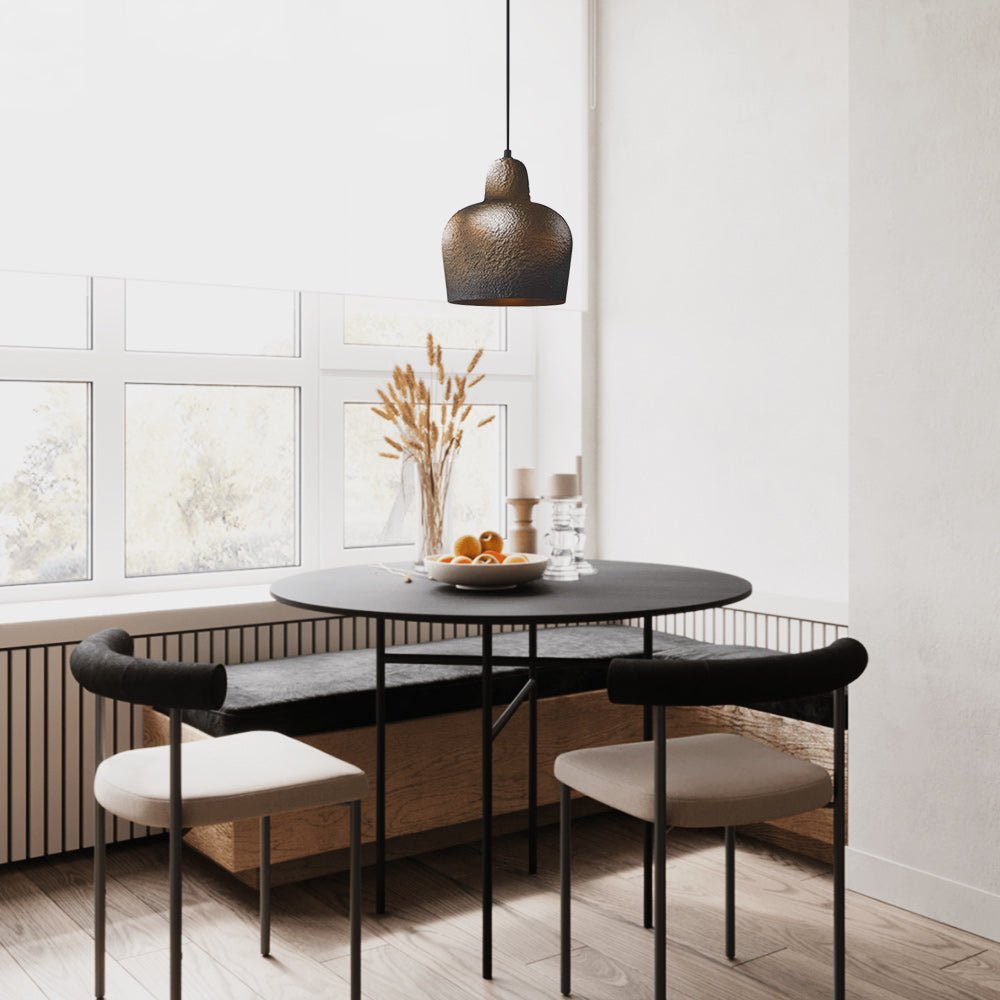 Lámpara Colgante de Campana de Estilo Japonés de 1 Luz para Mesa de Comedor