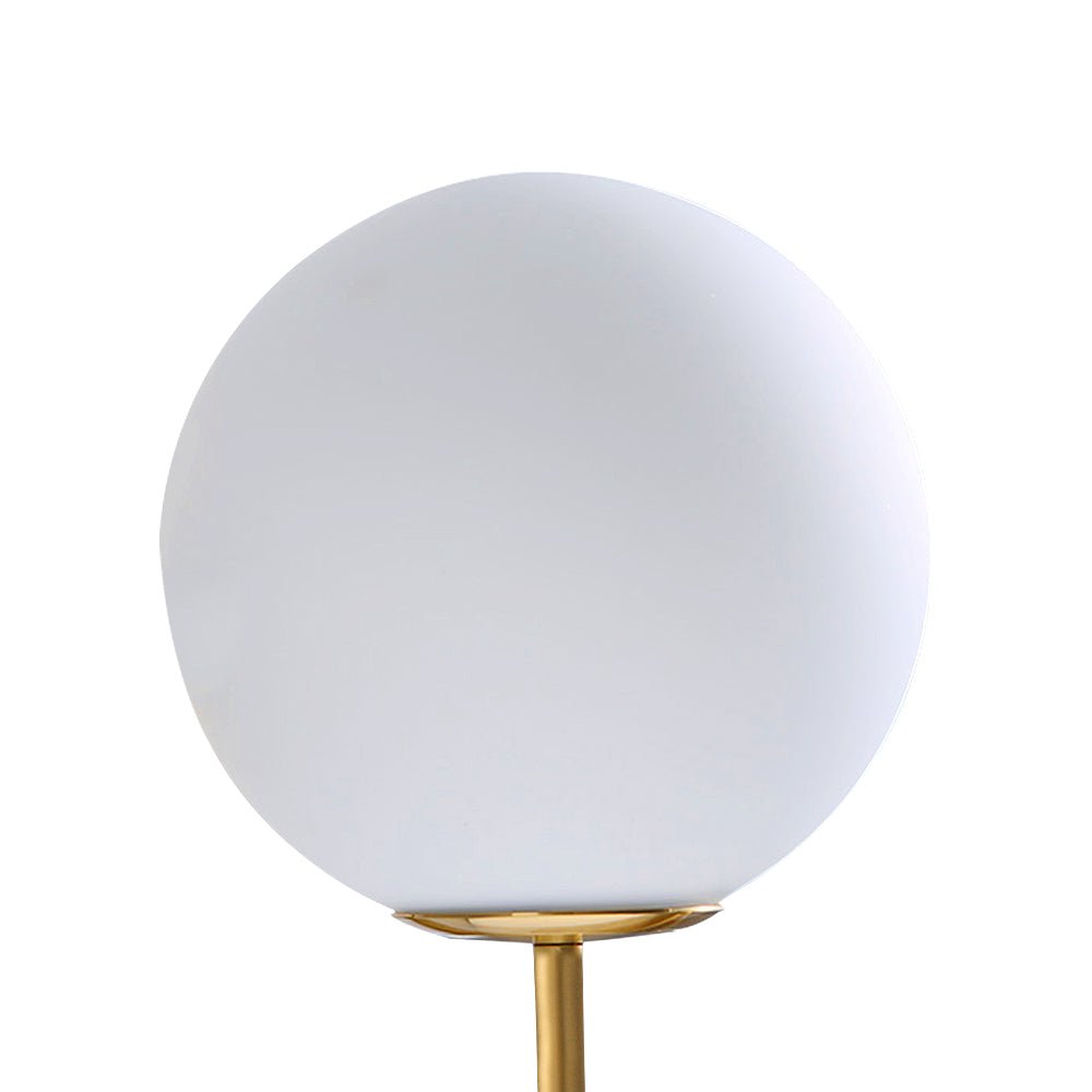 Luz de Pared de Globo de Vidrio de 1 Luz de Estilo Mid-Century