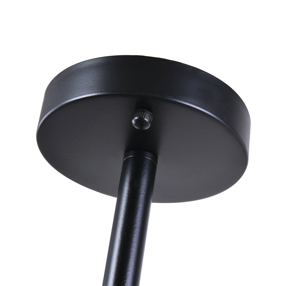 Luz de Techo Semi Flush Sputnik de 6 Luces de Medio Siglo para Sala de Estar