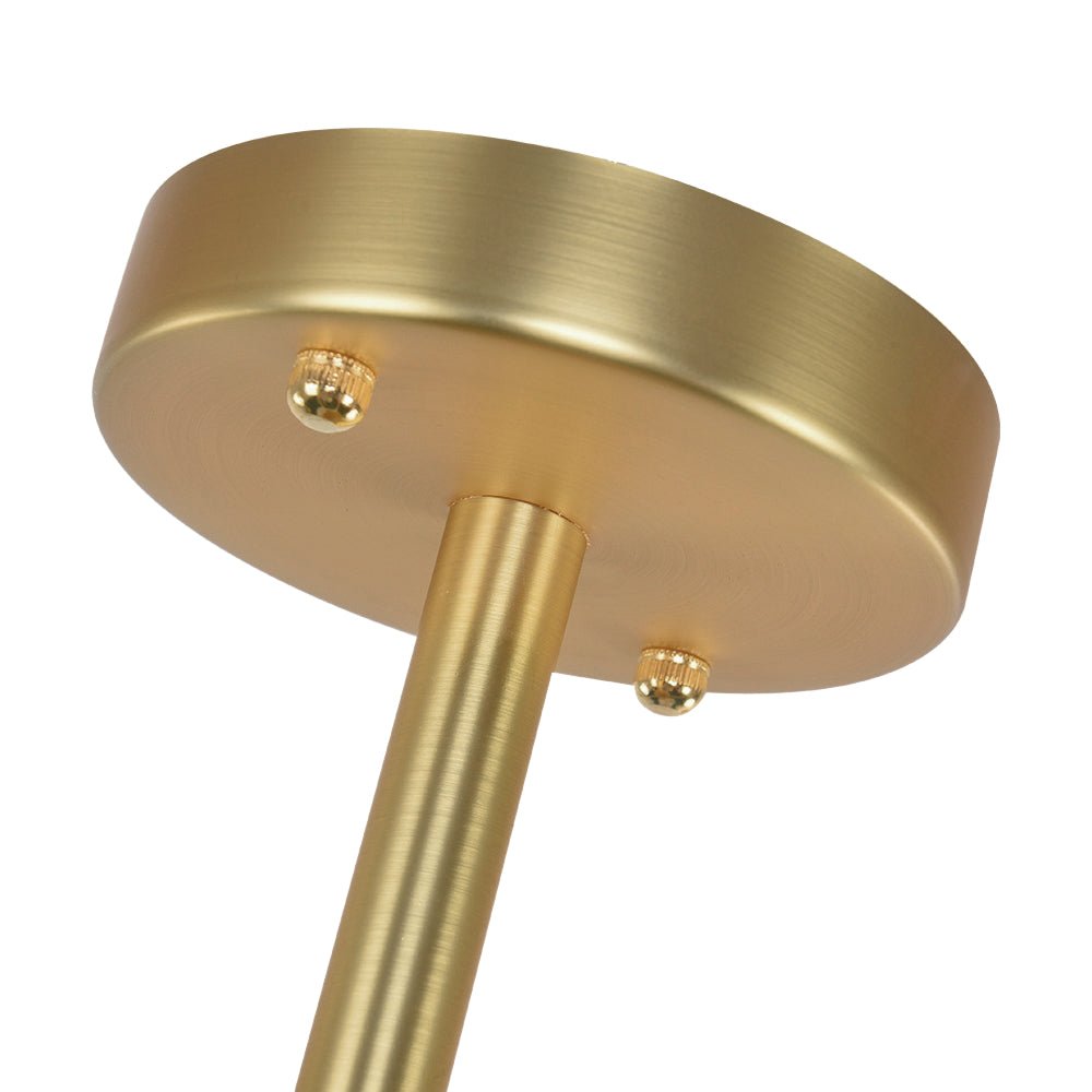 Luz de Techo Semi Flush Sputnik de 6 Luces de Medio Siglo para Sala de Estar