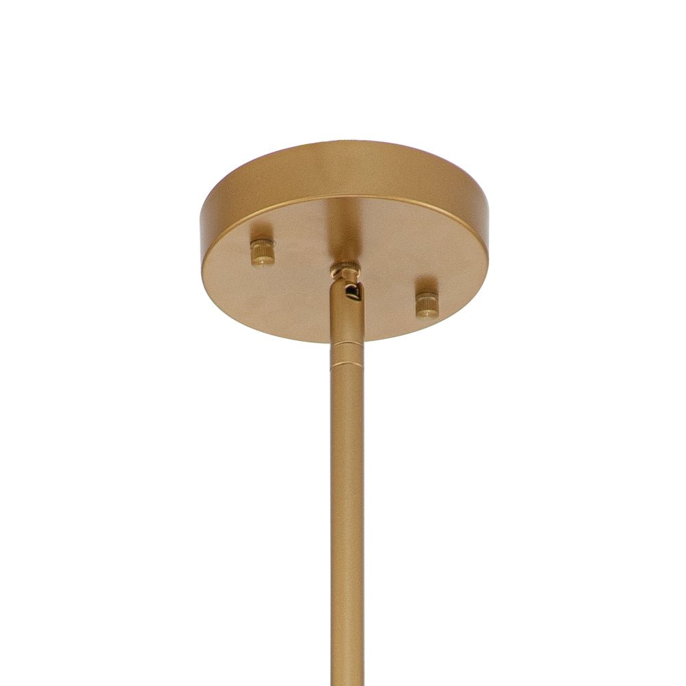 Candelabro Sputnik Sunburst de 10 Luces de Estilo Moderno de Mediados de Siglo
