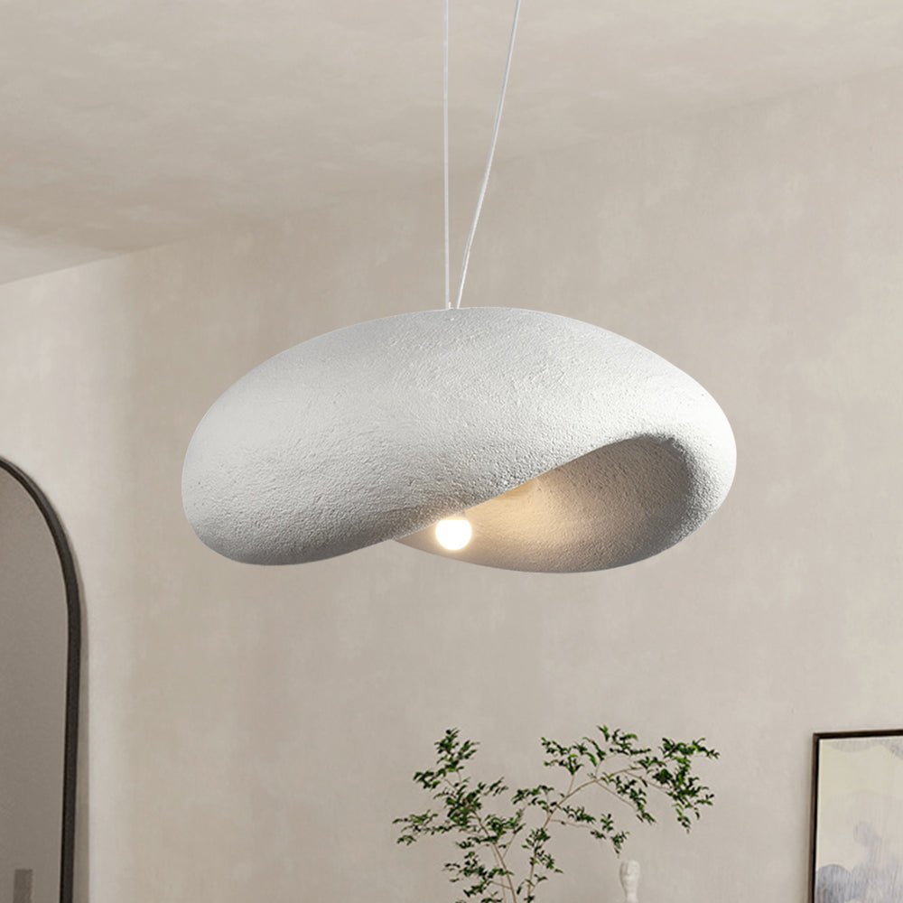 Lámpara Colgante Nube Hecha a Mano Minimalista de 1 Luz para Espacios Habitables