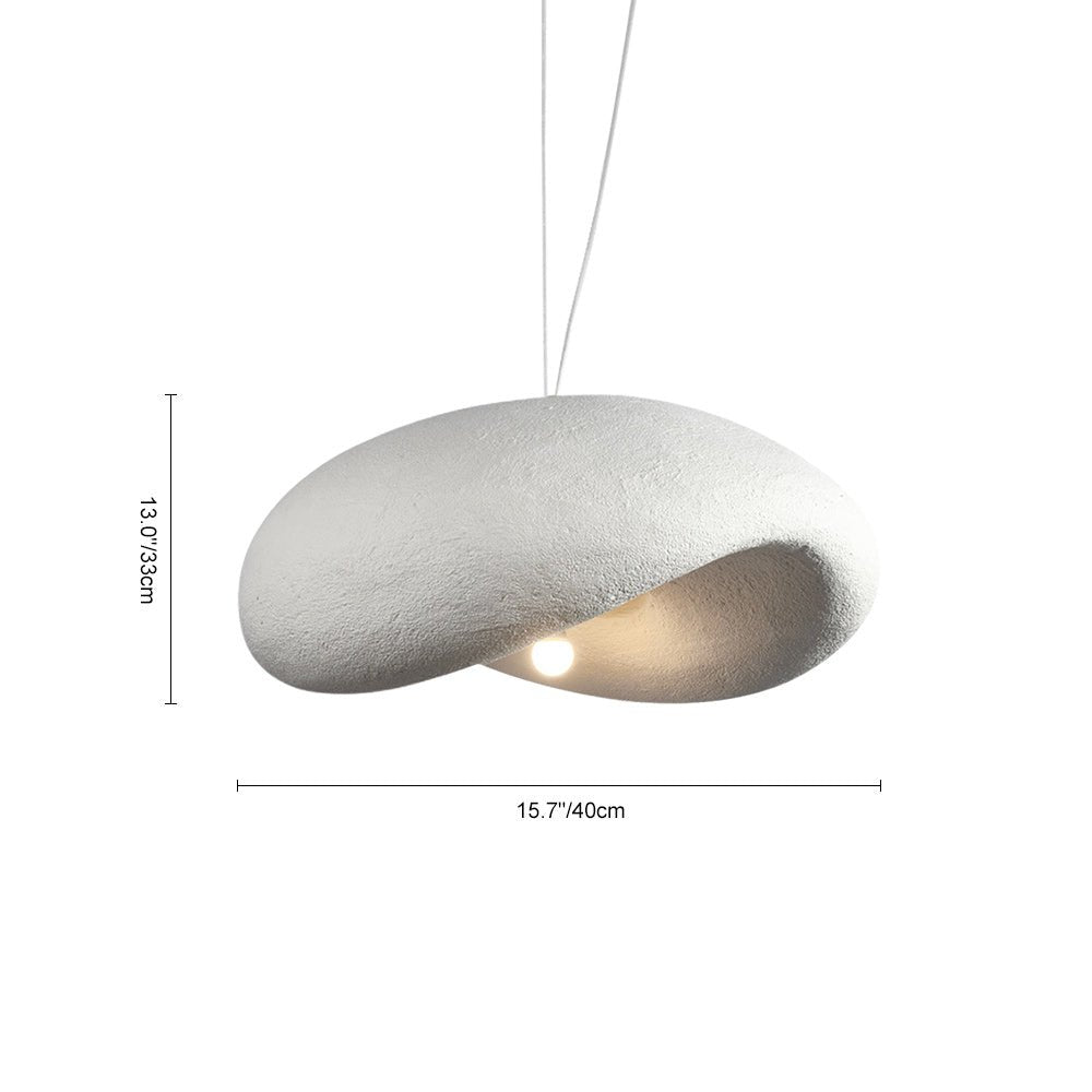 Lámpara Colgante Nube Hecha a Mano Minimalista de 1 Luz para Espacios Habitables