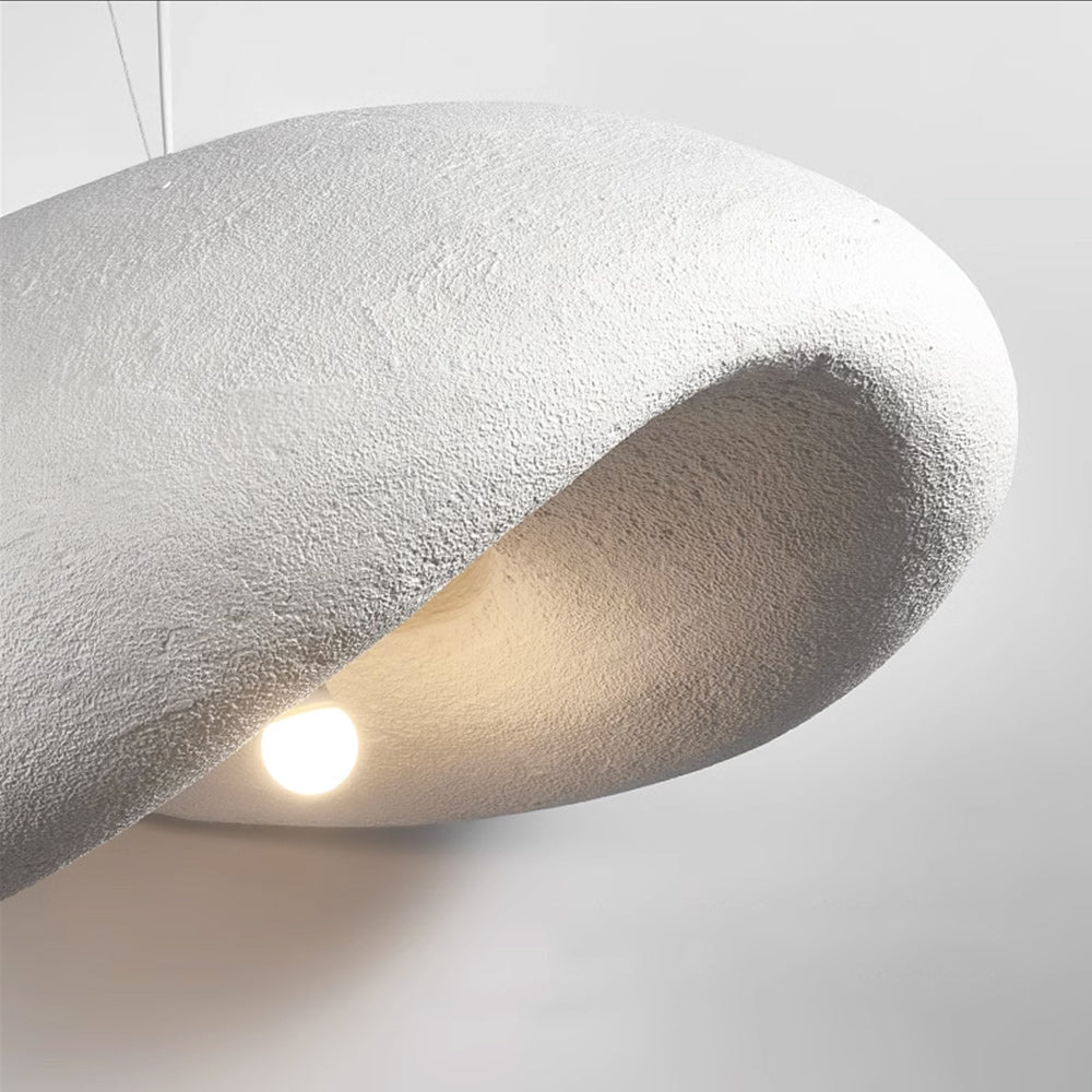Lámpara Colgante Nube Hecha a Mano Minimalista de 1 Luz para Espacios Habitables
